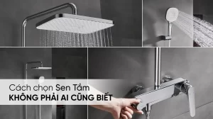 Cách chọn vòi sen tắm không phải ai cũng biết