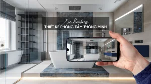 Xu hướng thiết kế phòng tắm thông minh
