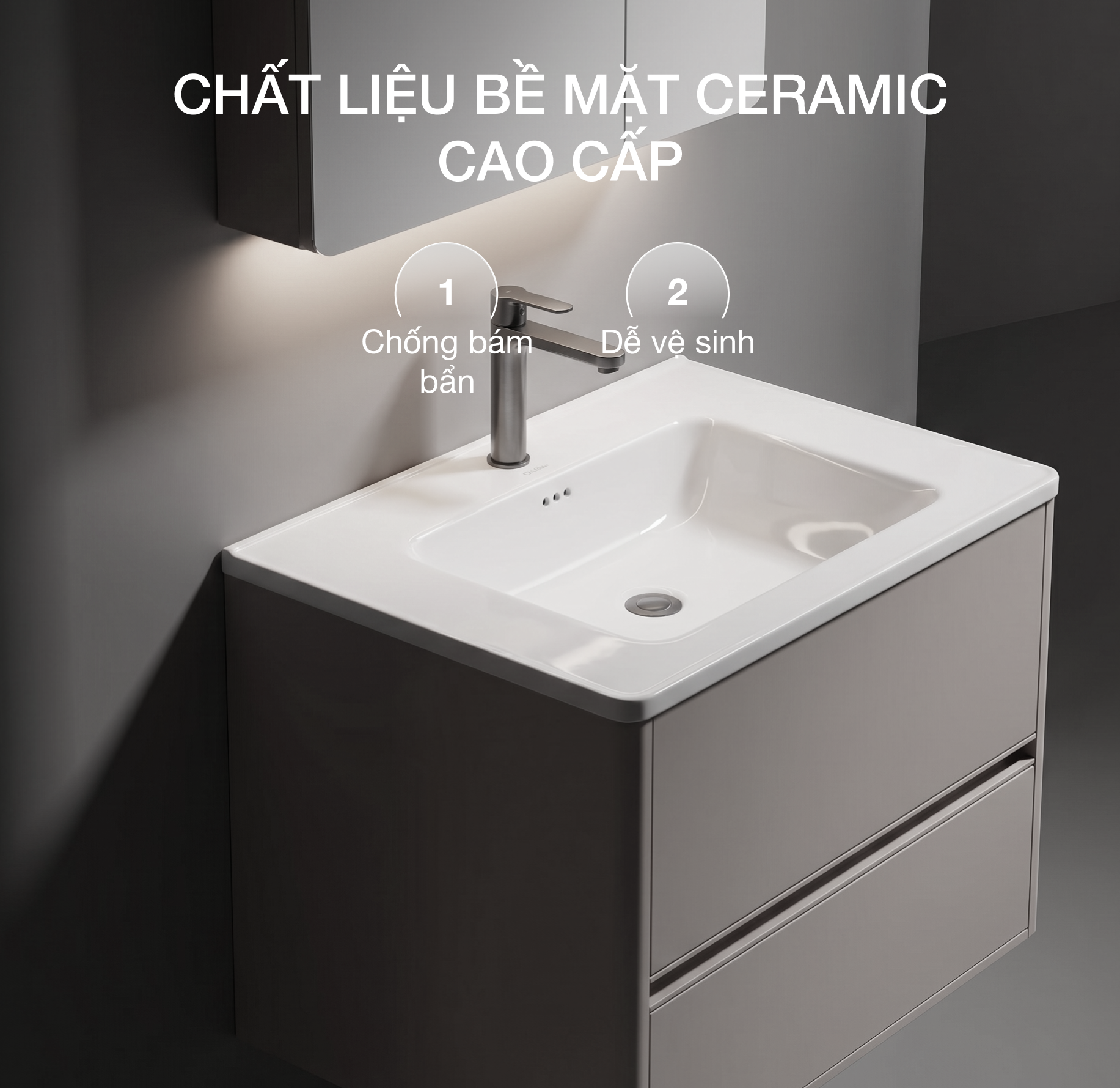 Bộ tủ Lavabo DeMuhler ML276330-100 - Image 5