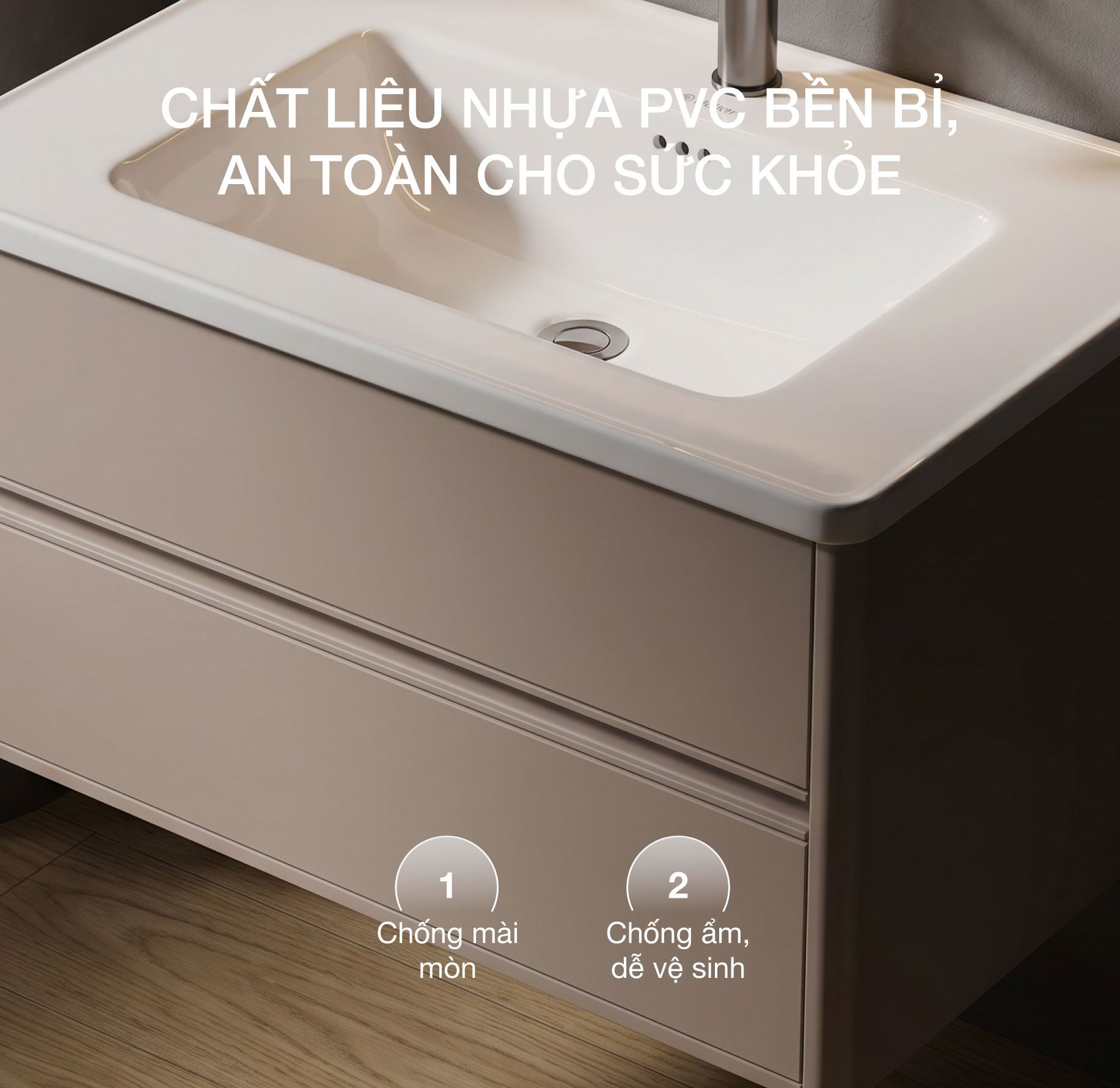 Bộ tủ Lavabo DeMuhler ML276330-100 - Image 4